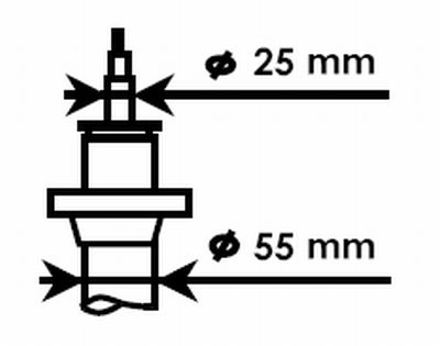 335808 KYB Ammortizzatore 