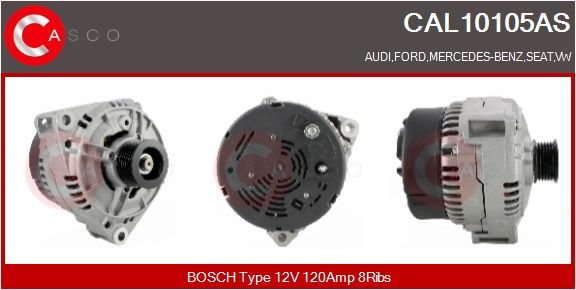 CAL10105AS CASCO Alternatore 