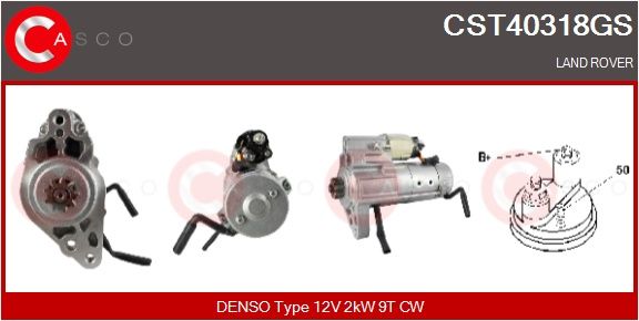 CST40318GS CASCO Motorino d'avviamento 