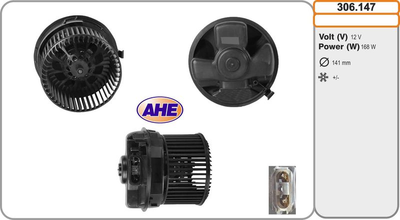 306.147 AHE Ventilatore abitacolo 