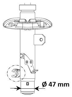 3338012 KYB Ammortizzatore 