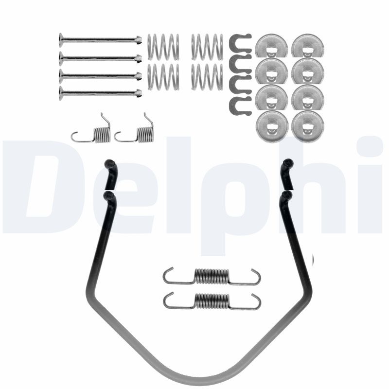 LY1165 DELPHI Kit accessori, Ganasce freno 