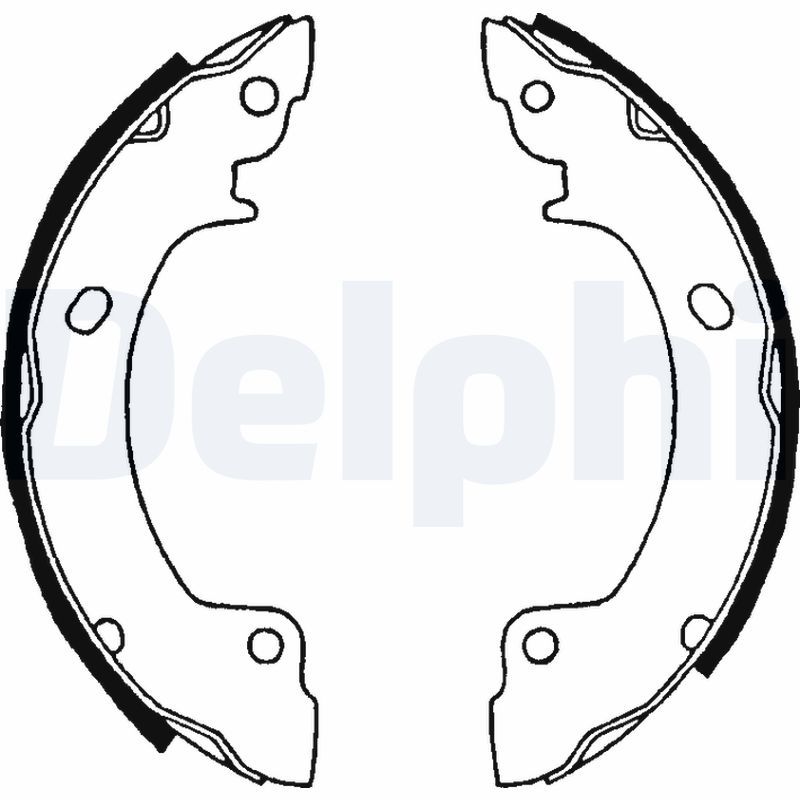 LS1514 DELPHI Kit ganasce freno 