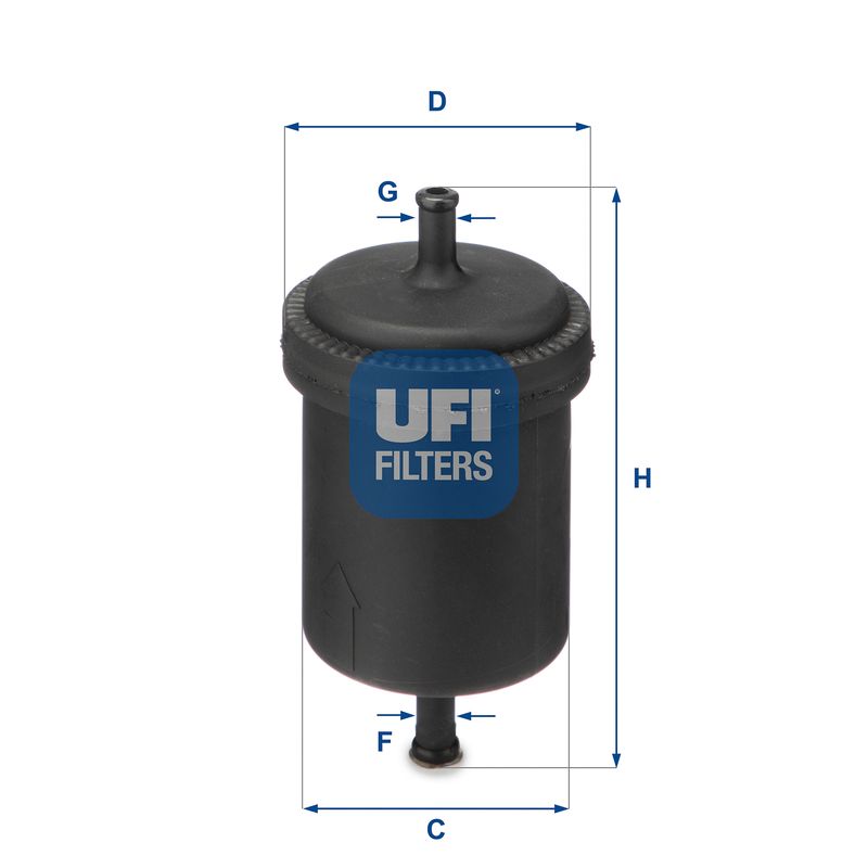 31.512.00 UFI Filtro carburante 