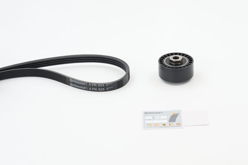 4PK925K1 CONTINENTAL CTAM Kit Cinghie Poly-V 