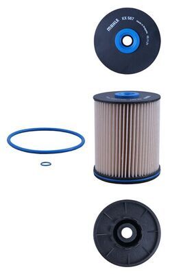KX567D KNECHT Filtro carburante 