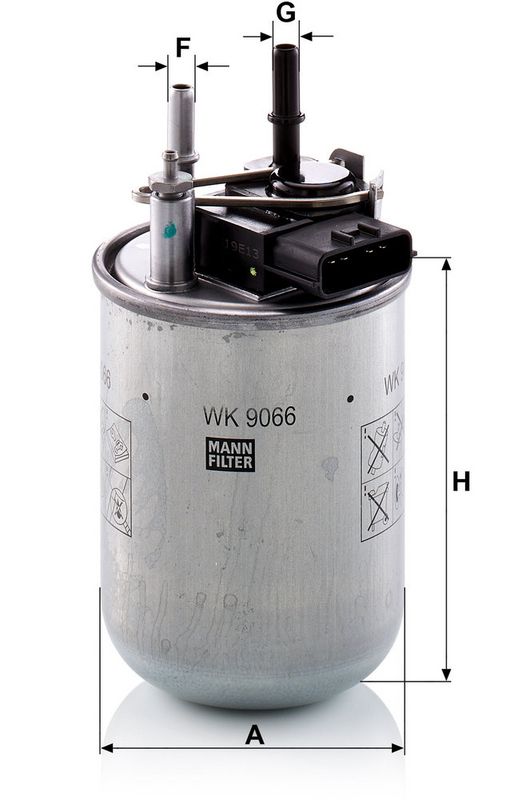 WK9066 MANN-FILTER Filtro carburante 