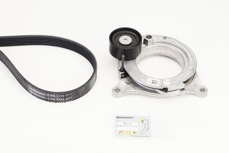6PK1173K1 CONTINENTAL CTAM Kit Cinghie Poly-V 