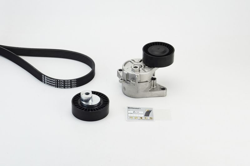 6PK1538K1 CONTINENTAL CTAM Kit Cinghie Poly-V 