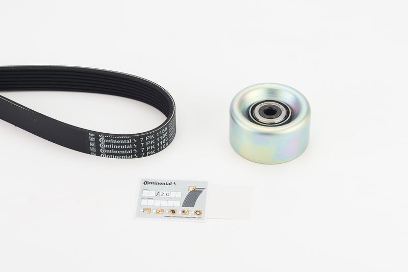 7PK1165K1 CONTINENTAL CTAM Kit Cinghie Poly-V 