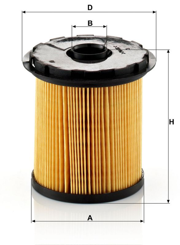 PU822X MANN-FILTER Filtro carburante 