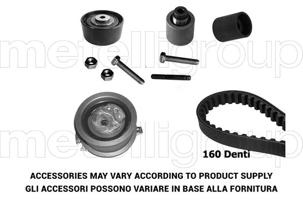 TP088 GRAF Kit cinghie dentate 