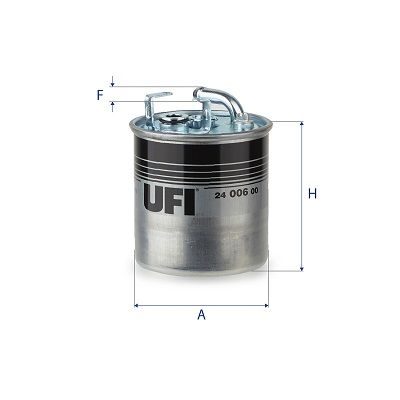 24.006.00 UFI Filtro carburante 