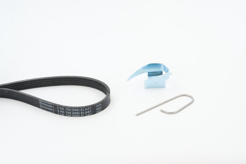 5PK705ELASTT1 CONTINENTAL CTAM Kit Cinghie Poly-V 