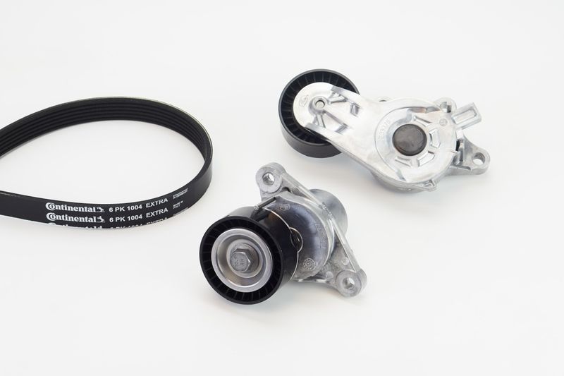 6PK1004EXTRAK1 CONTINENTAL CTAM Kit Cinghie Poly-V 