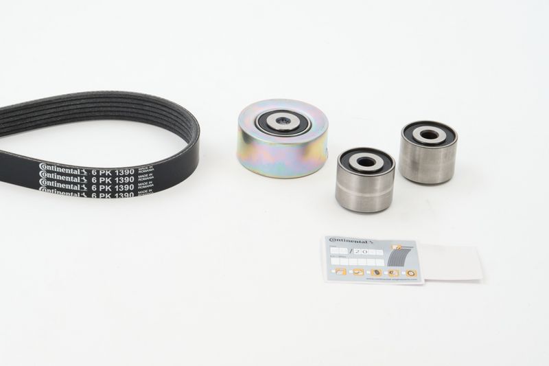 6PK1390K1 CONTINENTAL CTAM Kit Cinghie Poly-V 