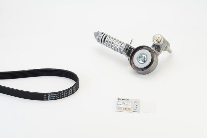 6PK1390K2 CONTINENTAL CTAM Kit Cinghie Poly-V 