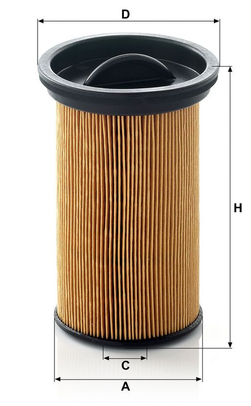 PU742 MANN-FILTER Filtro carburante 