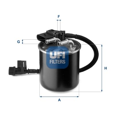 24.149.00 UFI Filtro carburante 