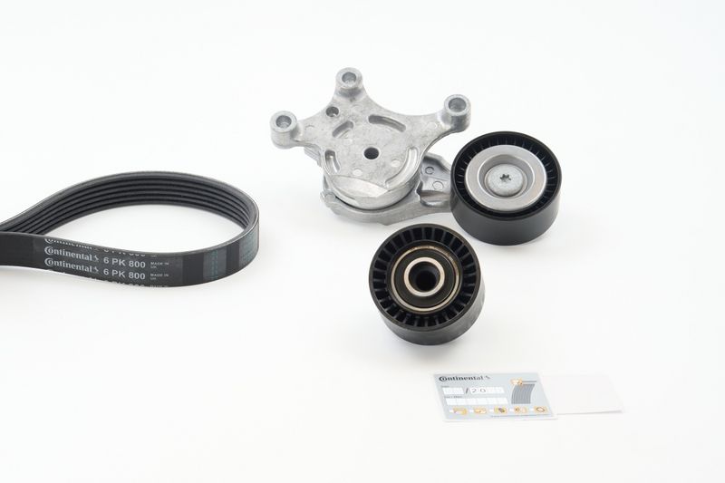 6PK800K1 CONTINENTAL CTAM Kit Cinghie Poly-V 