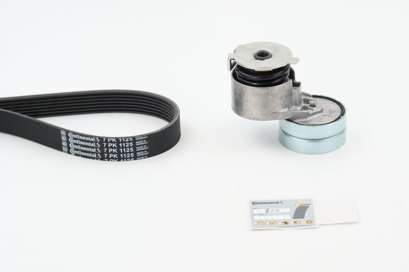 7PK1125K1 CONTINENTAL CTAM Kit Cinghie Poly-V 