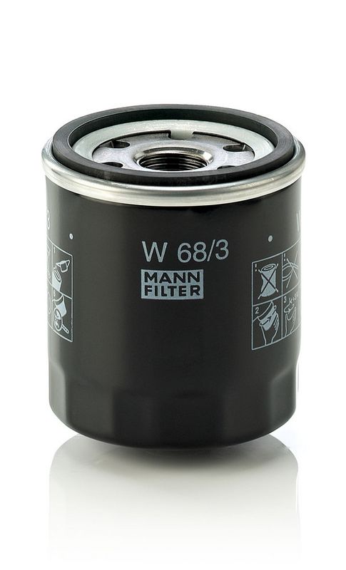 W68/3 MANN-FILTER Filtro olio 