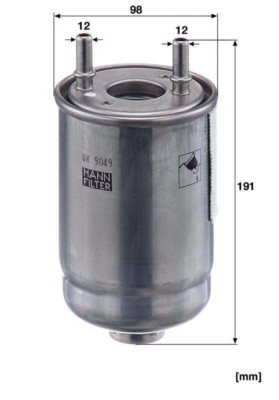 WK9049Z MANN-FILTER Filtro carburante 