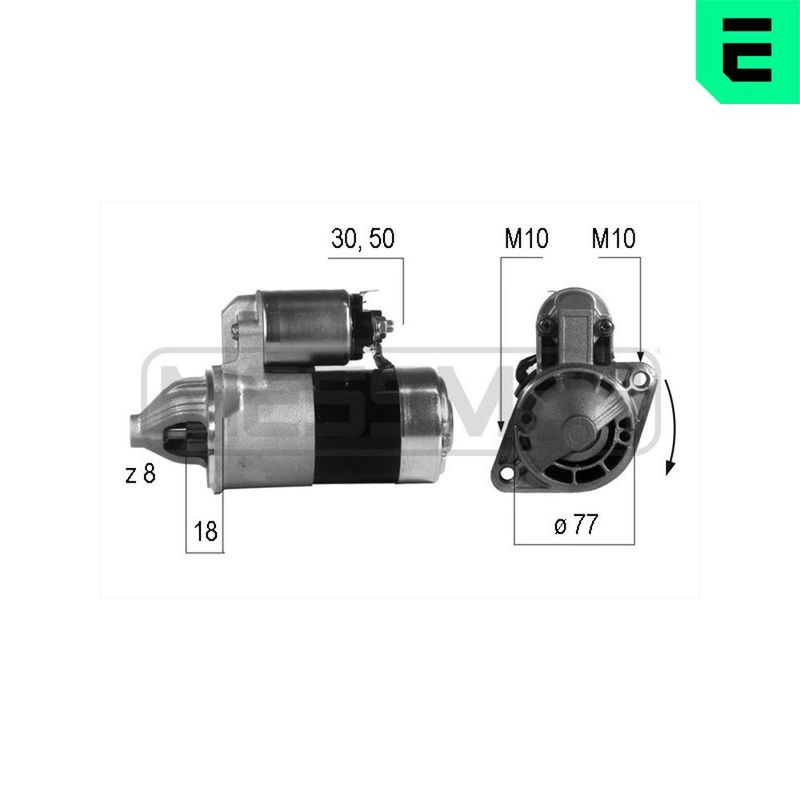 220191 ERA Motorino d'avviamento 