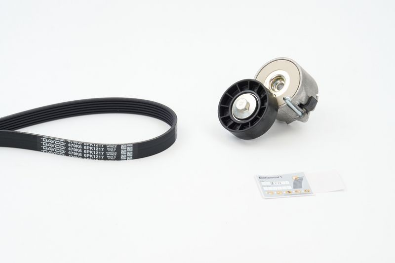 6PK1217K3 CONTINENTAL CTAM Kit Cinghie Poly-V 