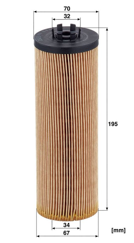 HU842X MANN-FILTER Filtro olio 