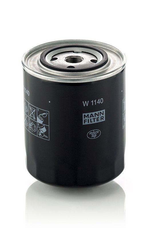 W1140 MANN-FILTER Filtro olio Filtro, Sistema idraulico di lavoro 