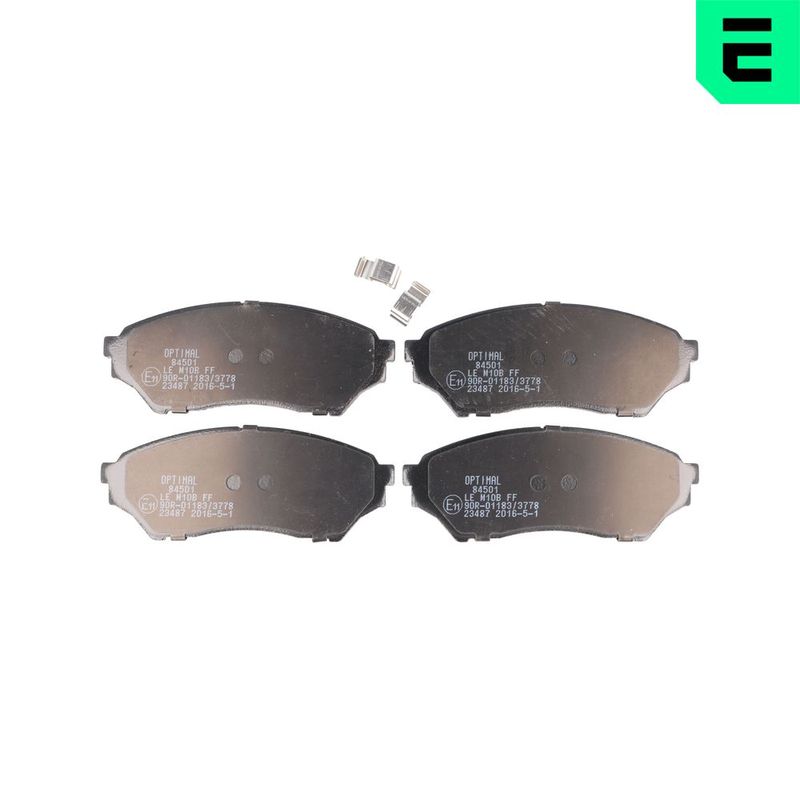 BP-84501 OPTIMAL Kit pastiglie freno, Freno a disco 