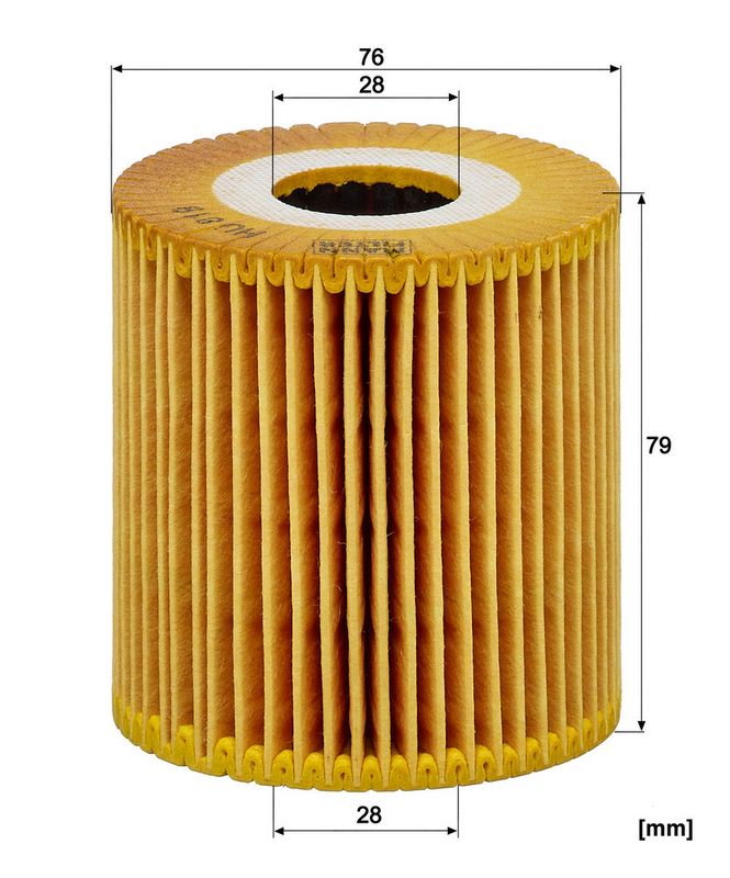 HU819X MANN-FILTER Filtro olio 