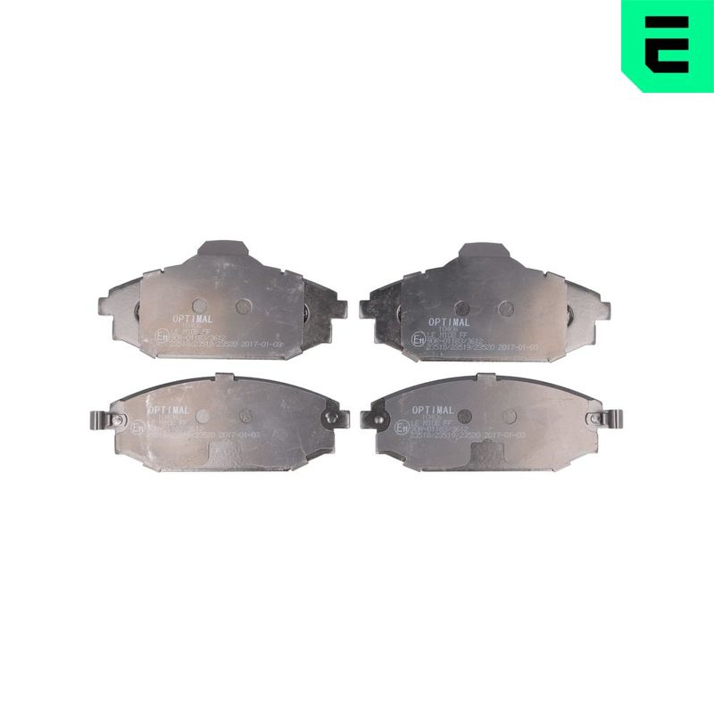 BP-10406 OPTIMAL Kit pastiglie freno, Freno a disco 