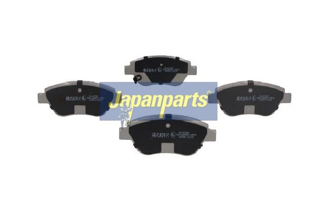 PA-0075AF JAPANPARTS Kit pastiglie freno, Freno a disco 