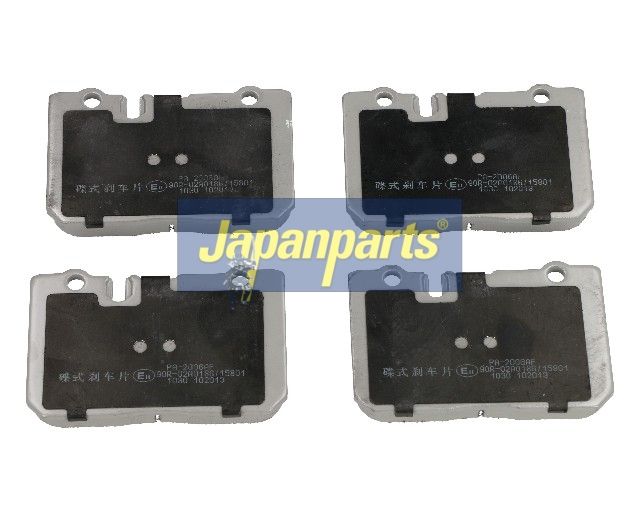 PA-2006AF JAPANPARTS Kit pastiglie freno, Freno a disco 