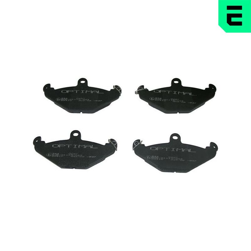 BP-09697 OPTIMAL Kit pastiglie freno, Freno a disco 