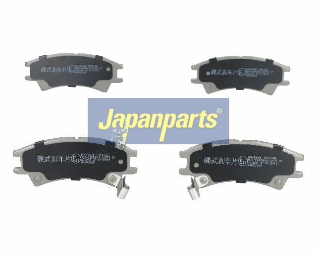 PA-583AF JAPANPARTS Kit pastiglie freno, Freno a disco 