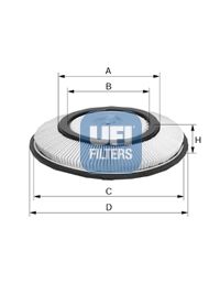27.200.00 UFI Filtro aria 
