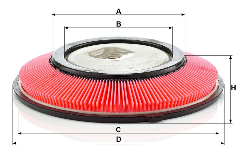 C2821 MANN-FILTER Filtro aria 