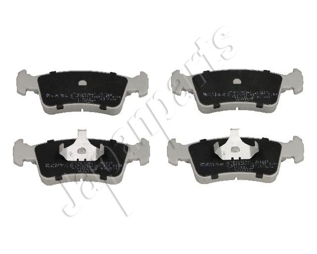 PA-898AF JAPANPARTS Kit pastiglie freno, Freno a disco 
