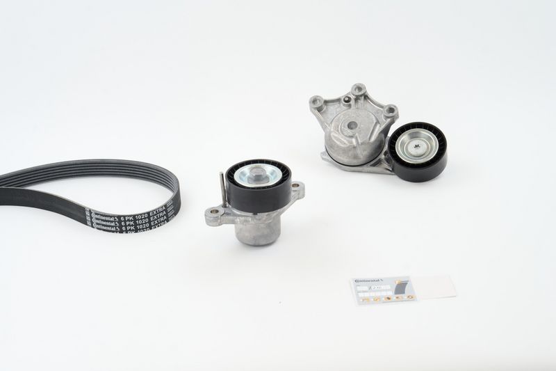 6PK1020EXTRAK1 CONTINENTAL CTAM Kit Cinghie Poly-V 