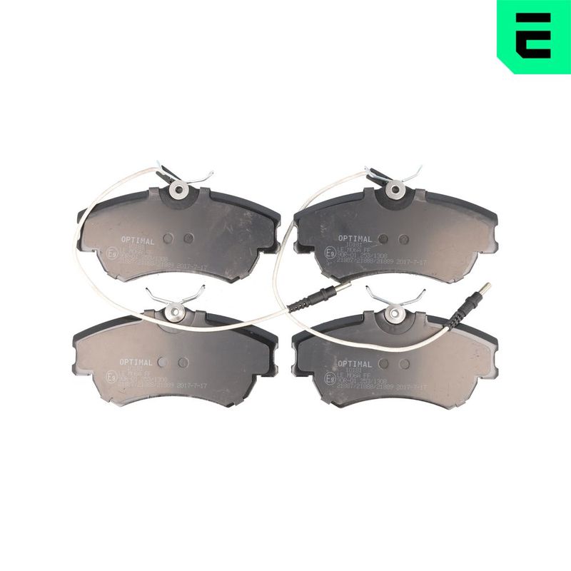 BP-10181 OPTIMAL Kit pastiglie freno, Freno a disco 