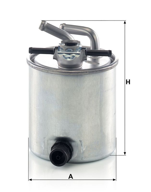 WK920/6 MANN-FILTER Filtro carburante 