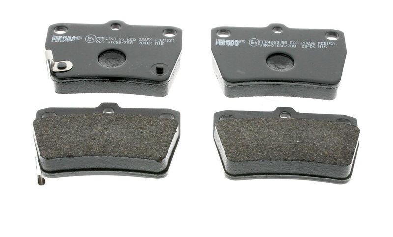 FDB1531 FERODO Kit pastiglie freno, Freno a disco 