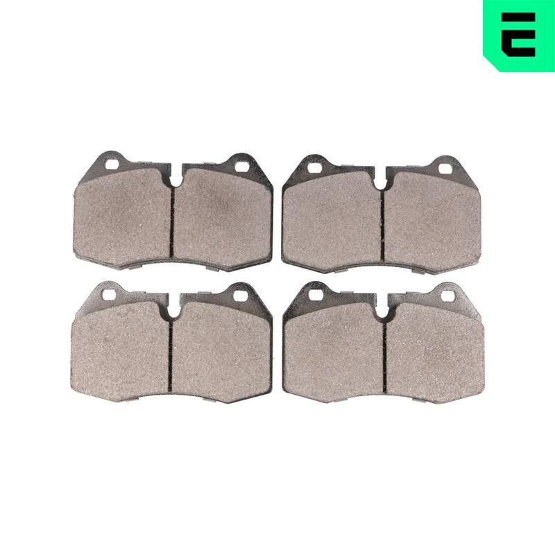 BP-12522 OPTIMAL Kit pastiglie freno, Freno a disco 
