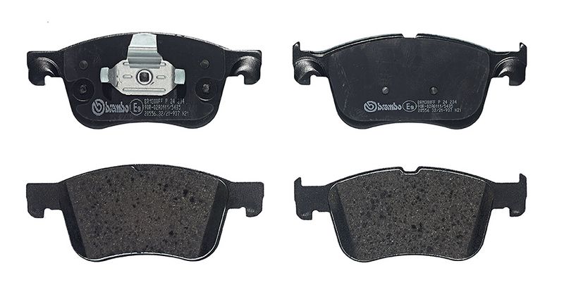 P24234 BREMBO Kit pastiglie freno, Freno a disco 