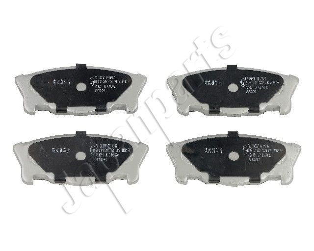 PA-603AF JAPANPARTS Kit pastiglie freno, Freno a disco 