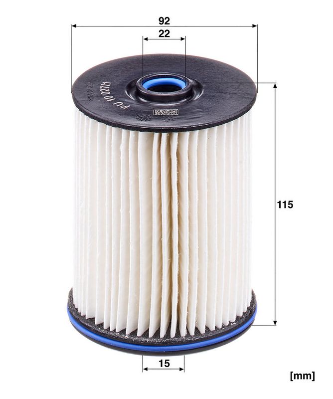PU10027/1Z MANN-FILTER Filtro carburante 