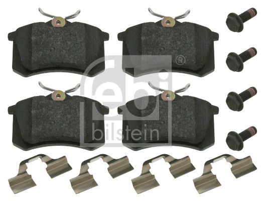 16052 FEBI BILSTEIN Kit pastiglie freno, Freno a disco 